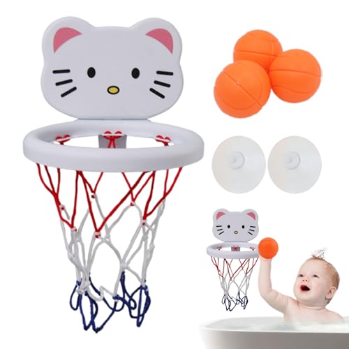 Basketball Hoop für Badewanne, Saugnapfbasketball -Hoop | Cartoon Badewanne Basketballnetz | Tragbares Wasserspiel -Set Interaktives Badezimmerspiel für Kindergärtner im Vorschule Home Kindergarten Sc Basketball Hoop für Badewanne, Saugnapfbasketball -Hoop | Cartoon Badewanne Basketballnetz | Tragbares Wasserspiel -Set Interaktives Badezimmerspiel für Kindergärtner im Vorschule Home Kindergarten Sc von Generisch