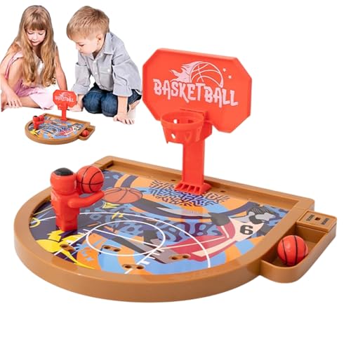 Basketball Spieltisch - Tisch-Basketballspiel Mit Integrierter Punkteanzeige,Interaktiver Finger-Flipper Ballspielzeug Für Zuhause, Schule, Kindergarten Basketball Spieltisch - Tisch-Basketballspiel Mit Integrierter Punkteanzeige,Interaktiver Finger-Flipper Ballspielzeug Für Zuhause, Schule, Kindergarten von Generisch