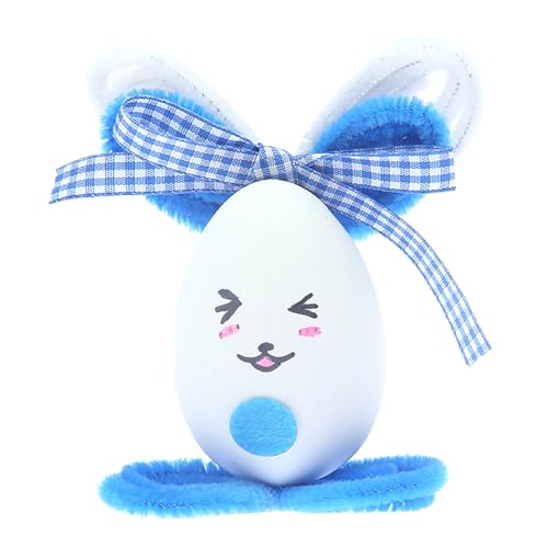 Bastelset Für Erwachsene DIY-Ostereier, Osterhasen-Dekor, Osterdekoration, Ornament, Kinderspielzeug, Schreibtisch-Dekor, Mini-Gartenstatuen, Kleiner Osterhase, Bastelschürzen Kittel (Blue, One Size) Bastelset Für Erwachsene DIY-Ostereier, Osterhasen-Dekor, Osterdekoration, Ornament, Kinderspielzeug, Schreibtisch-Dekor, Mini-Gartenstatuen, Kleiner Osterhase, Bastelschürzen Kittel (Blue, One Size) von Generisch