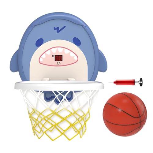 Bath Basketball Hoop Toy, Kid's Suction Cup Basketball Hoop, Multi-Purpose Shower Toys, Children's Bath Time Toys, Birthday Bath Toy Set, Fun Basketball Bath Toy, Bath Basketball Hoop Kit von Generisch