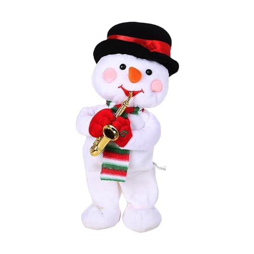 Baumarkt Santa Clau Milu Schneemann Weihnachten Plüsch Elektrisches Weihnachtsbaum Kann Singen Tanzen Geschenk Elektrisches Dinge Für Die Küche (C, One Size) von Generisch