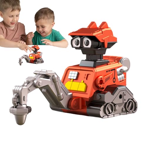 Bauspielzeug - Bauwagenspielzeug | Kleinkindauto Truck Toy | Bauen Sie Konkretes Spielset | Crane Bagger Bagger Muldenwagen | Push and Go Toy Car | Spielzeug Für Geburtstagsgeschenk Für Kinder von Generisch