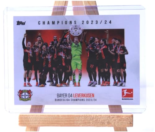 Leverkusen Deutscher Bundesliga Meister 2023/24 Topps Fußball Sammelkarte Leverkusen Deutscher Bundesliga Meister 2023/24 Topps Fußball Sammelkarte von Generisch