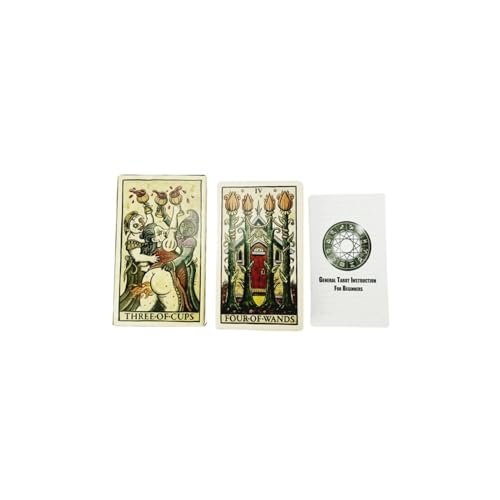 Begeben Sie sich auf eine mystische Reise mit Trionfi della Luna, illustrierten Tarotkarten, Kupferpapier, Standardgröße von Generisch