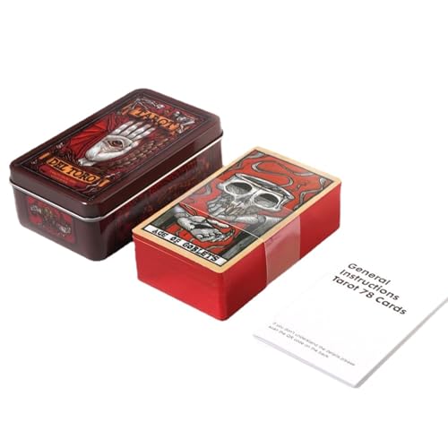 Begib dich auf eine mystische Reise mit Tarot del Toro - Anfänger-Tarot Karten Deck von Generisch