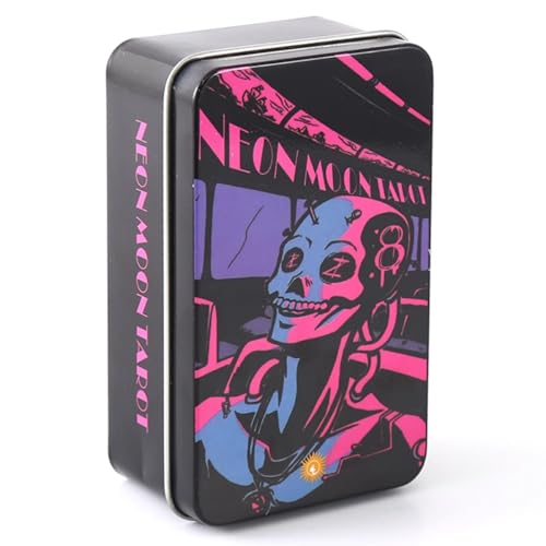 Beginners Game Card for Neon Moon Tarot in a Tin Metal Box 78 Cards Beginners Game Card for Neon Moon Tarot in a Tin Metal Box 78 Cards von Generisch