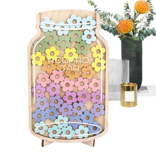 Belohnungsglas Für Kinder - Belohnungsglas mit 45 Stern, Anreizbehälter Mit Sternförmigen Marken, Für Schüler Und Lehrer Motivierendes Aufgabenbelohnungsglas Für Schule Und Zuhause Als Elternhilfe Belohnungsglas Für Kinder - Belohnungsglas mit 45 Stern, Anreizbehälter Mit Sternförmigen Marken, Für Schüler Und Lehrer Motivierendes Aufgabenbelohnungsglas Für Schule Und Zuhause Als Elternhilfe von Generisch