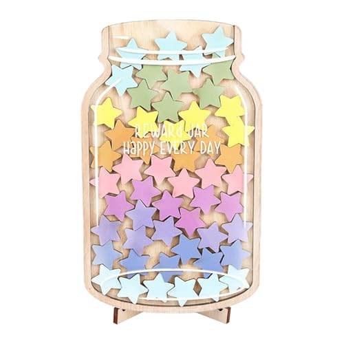 Belohnungsglas Für Kinder Mit 45 Sternen, Belohnungstafel Kinder, Belohnungssystem Klassenzimmer, Belohnungsglas Klassenzimmer Für Gebrauch Zu Hauseund In Der Schule Belohnungsglas Für Kinder Mit 45 Sternen, Belohnungstafel Kinder, Belohnungssystem Klassenzimmer, Belohnungsglas Klassenzimmer Für Gebrauch Zu Hauseund In Der Schule von Generisch