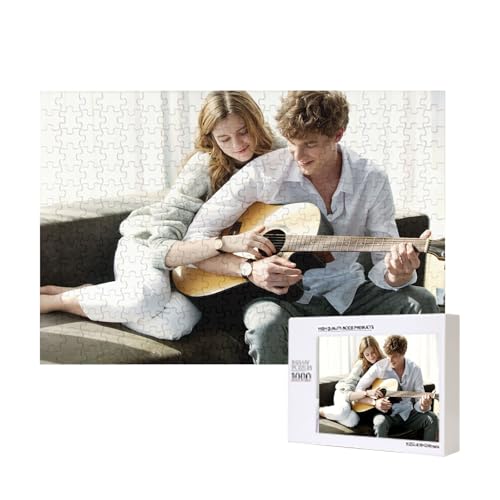 Benutzerdefinierte Puzzle mit eigenem Bild, Fotopuzzle, Individuelles Puzzle mit eigenem Foto, Bedrucken Personalisiert Puzzle, Selber Gestalten Geschenk für Erwachsene Jungen Mädchen (1000PCS) von Generisch