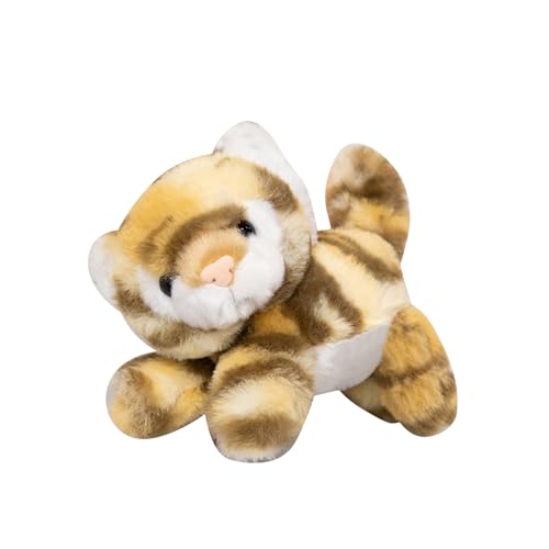 Bett Puppenbett Neues Plüschspielzeug Pinguin Schulterplüsch Magnetismusspielzeug Tigerpuppe Großer Panda Roter Panda Magnetismus Schulterplüsch Schultermagnet Giraffe Miniatur (Light Blue, A) von Generisch