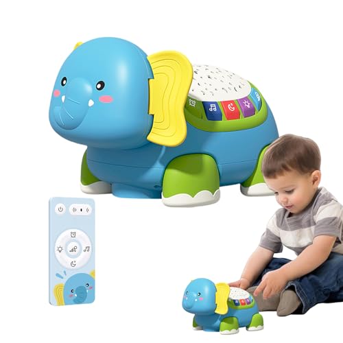 Bewegungs Spielzeug Für Babys - Elefanten-Motiv Musikspielzeug Mit Tiergeräuschen | Sensorisches Lernspielzeug Mit Spaßfaktor Für Mädchen Und Im Kinderzimmer Bewegungs Spielzeug Für Babys - Elefanten-Motiv Musikspielzeug Mit Tiergeräuschen | Sensorisches Lernspielzeug Mit Spaßfaktor Für Mädchen Und Im Kinderzimmer von Generisch