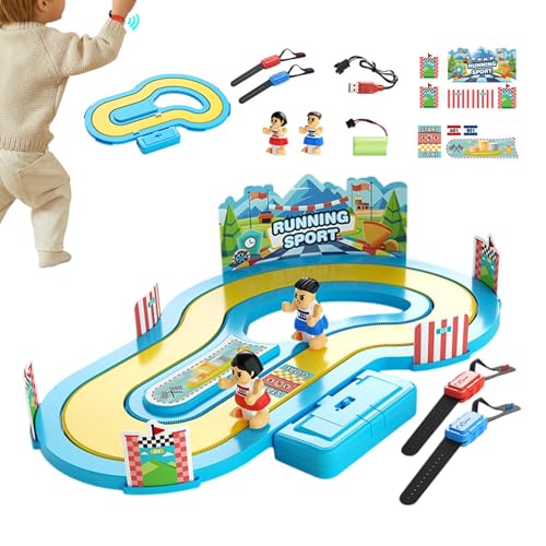 Bewegungsempfindliches Rennspiel - Eltern-Kind 2-Personen Interaktion - Bewegungsgesteuerte Brettspielzeuge,Für Kinder Jugendliche Eltern Familie Freunde von Generisch