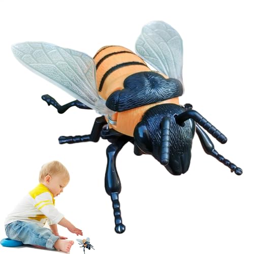 Bienenspielzeug | Uhrwerk Tierfiguren | Realistische Bienenfigur Honigbienen -Figuren | Bienenmodellspielzeug Mit Beweglichen Teilen, Sicher Für Kinder | Tierfiguren Spielzeug Für Im Alter Von Bienenspielzeug | Uhrwerk Tierfiguren | Realistische Bienenfigur Honigbienen -Figuren | Bienenmodellspielzeug Mit Beweglichen Teilen, Sicher Für Kinder | Tierfiguren Spielzeug Für Im Alter Von von Generisch