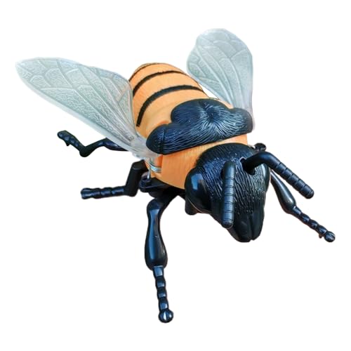 Bienenspielzeug für Mädchen,Bienenspielzeug für Babys | Uhrwerk-Tierfiguren,Realistische Bienenfigur, Honigbienenfiguren, Bienenmodell, gefälschte, Tierfiguren, Spielzeug für im Alter von 3–5 J von Generisch