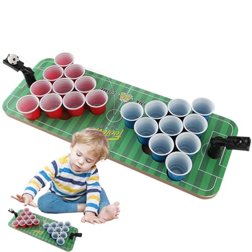 Bierpong Becher Set, Beer Pongs Cup Set, Drinking Game Table Sets, Beerpongbecher Mit Festem Seil, Bierpong Sets, Blaue & Rote Plastik-Bier-Pong-Becher Und Ball, Holzspielzeug & Zubehör Party-Trink Bierpong Becher Set, Beer Pongs Cup Set, Drinking Game Table Sets, Beerpongbecher Mit Festem Seil, Bierpong Sets, Blaue & Rote Plastik-Bier-Pong-Becher Und Ball, Holzspielzeug & Zubehör Party-Trink von Generisch