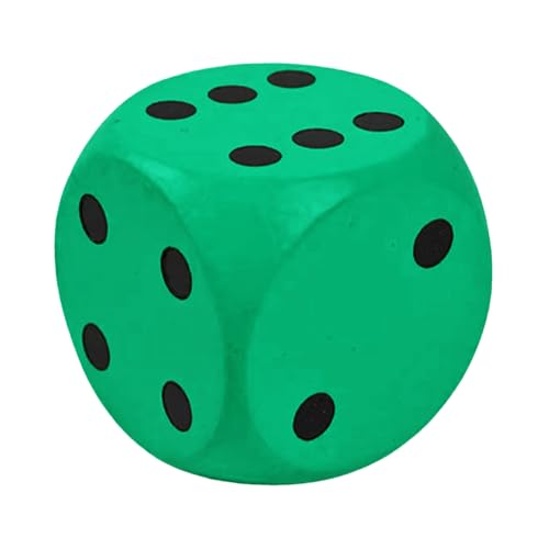 Big Dice - Big Dice Cube | Große Kinder Jumbo Cube | Klassenzimmer Spielen Nummern Punkte | 15 cm Gefälligkeiten | Bildungsspielzeug für Kindermathematikler von Generisch