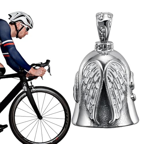 Biker-Glocken Motorrad - Winkelklingel, Engel Reitglocke Bikerglocke, Good Luck Spirit Bell Motorradzubehör für Motorrad Diese Klingeln können an Motorrädern aufgehängt werden, um auf Reisen für zusät Biker-Glocken Motorrad - Winkelklingel, Engel Reitglocke Bikerglocke, Good Luck Spirit Bell Motorradzubehör für Motorrad Diese Klingeln können an Motorrädern aufgehängt werden, um auf Reisen für zusät von Generisch