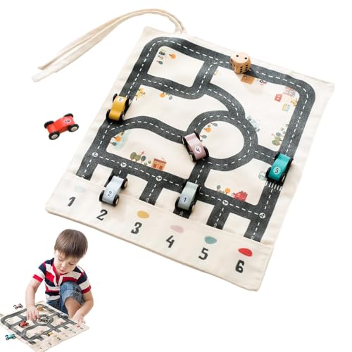 Bildungsauto -Track -Spiel - Mini -Fahrzeugspielzeug mit Würfel, Canvas -Board, Park Challenge | Fliegende Schachstil -Spiel für Eltern -Kinder -Interaktion, Vorschuljungen Mädchen Kindergartenlernakt Bildungsauto -Track -Spiel - Mini -Fahrzeugspielzeug mit Würfel, Canvas -Board, Park Challenge | Fliegende Schachstil -Spiel für Eltern -Kinder -Interaktion, Vorschuljungen Mädchen Kindergartenlernakt von Generisch