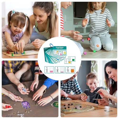 Bildungsmathematik -Flash -Karten - Fraktionskarte, Kinder Lernen Spielzeug | 35 Dauerhafte Wasserdichte Karten, Die Ganze Zahlen Bis Zwölfth, Studienhilfe Für Mathematikzentrum, Schulmaterial Und Ler Bildungsmathematik -Flash -Karten - Fraktionskarte, Kinder Lernen Spielzeug | 35 Dauerhafte Wasserdichte Karten, Die Ganze Zahlen Bis Zwölfth, Studienhilfe Für Mathematikzentrum, Schulmaterial Und Ler von Generisch