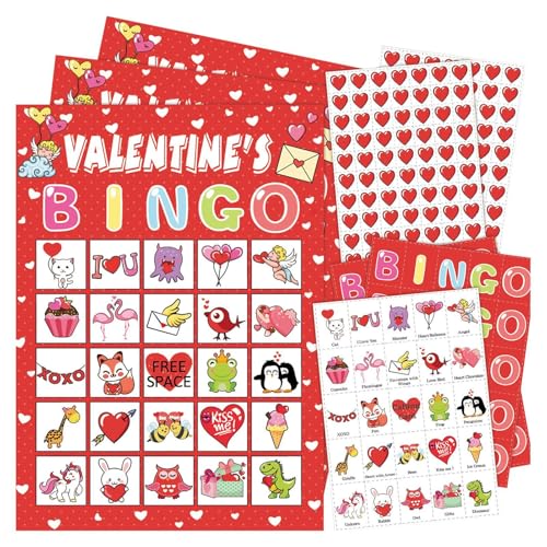 Bingo-Spiel für große Gruppen – Bingo-Spiel für Erwachsene, Urlaubsparty, wiederverwendbare Karte für Bingo-Spiel, Valentinstag, Basteln, Schule, Klassenzimmer, Partyzubehör, Kinder-Bingo-Spiel, große Bingo-Spiel für große Gruppen – Bingo-Spiel für Erwachsene, Urlaubsparty, wiederverwendbare Karte für Bingo-Spiel, Valentinstag, Basteln, Schule, Klassenzimmer, Partyzubehör, Kinder-Bingo-Spiel, große von Generisch