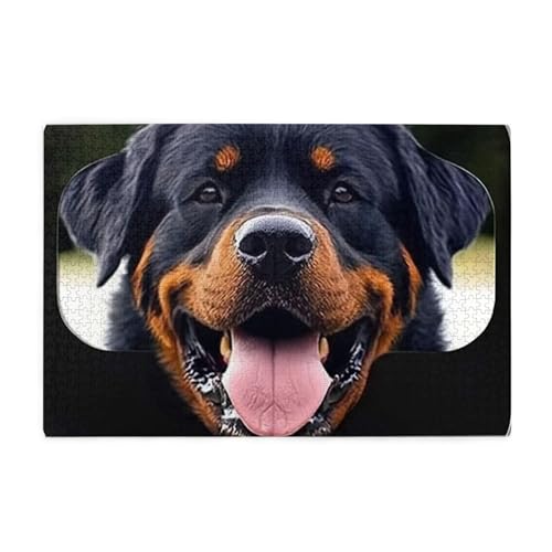Black Dog 1000 Teile Puzzle für Erwachsene Holzpuzzles für Erwachsene Geschenke Wohnkultur Black Dog 1000 Teile Puzzle für Erwachsene Holzpuzzles für Erwachsene Geschenke Wohnkultur von Generisch
