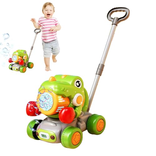 Blasen Rasenmäher | Dinosaurier Blasmaschine Spielzeug - Interaktives Auslaufsicheres Wasserdichtes Spielzeug Für Draußen Ab 3 Jahre Garten Spielplatz Strandspielzeug Blasen Rasenmäher | Dinosaurier Blasmaschine Spielzeug - Interaktives Auslaufsicheres Wasserdichtes Spielzeug Für Draußen Ab 3 Jahre Garten Spielplatz Strandspielzeug von Generisch