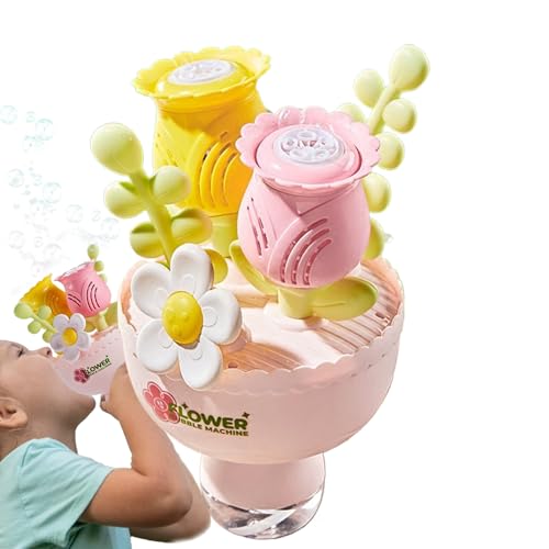 Blasenmaschine Für Kinder,Blumenstrauß Automatische Blasenmaschine | Tragbares Spielset Mit Lösung Gartenspiele Familienfest Geburtstag Camping Blasenmaschine Für Kinder,Blumenstrauß Automatische Blasenmaschine | Tragbares Spielset Mit Lösung Gartenspiele Familienfest Geburtstag Camping von Generisch