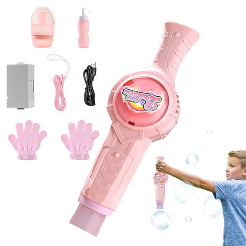 Blasmaschine Für Seifenblasen | Automatischer Seifenblasenbläser Outdoor-Spielzeug,Tragbarer & Wiederaufladbarer Garten-Spielzeug für Kinder, Partyspiele Draußen Drinnen mit Akku Blasmaschine Für Seifenblasen | Automatischer Seifenblasenbläser Outdoor-Spielzeug,Tragbarer & Wiederaufladbarer Garten-Spielzeug für Kinder, Partyspiele Draußen Drinnen mit Akku von Generisch