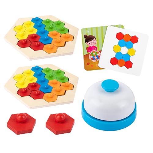 Blocks-Puzzlespiele, Holzpuzzle-Brettspiel,Interaktives Kampfrätsel | Denksport-Rätsel,pädagogisches Frühlernspielzeug für und Mädchen Blocks-Puzzlespiele, Holzpuzzle-Brettspiel,Interaktives Kampfrätsel | Denksport-Rätsel,pädagogisches Frühlernspielzeug für und Mädchen von Generisch