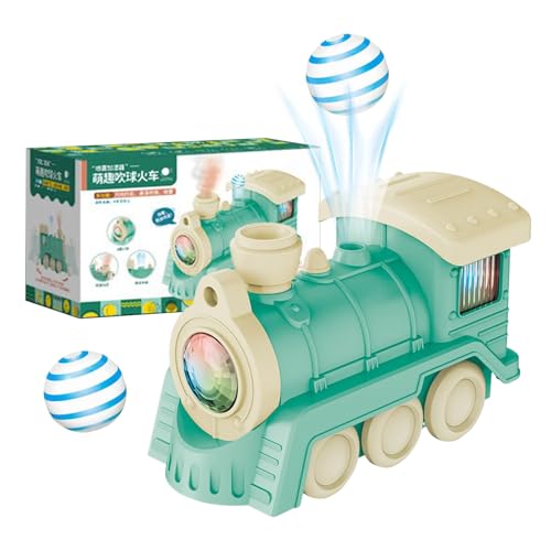 Blow Ball Train Toy - Musical Light -up Sensory Train für Kleinkinder, lustiges Bildungsspiel Set | Kinderurlaubsgeschenk, frühes Lernen Konzentration Spielzeug, Geburtstagsgeschenk für Mädchen Blow Ball Train Toy - Musical Light -up Sensory Train für Kleinkinder, lustiges Bildungsspiel Set | Kinderurlaubsgeschenk, frühes Lernen Konzentration Spielzeug, Geburtstagsgeschenk für Mädchen von Generisch