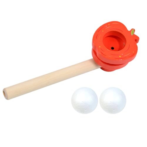 Blowing Ball - 5,91 -Zoll -Spaß -Floating -Balance -Spielzeug für Kleinkind, glattes, leichtes Design mit sicherem Plastikbau, interaktives Spiel, kognitives Entwicklungsspielzeug für Kinder, Partyzub von Generisch