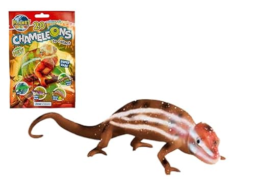 Generisch Blue Ocean Chamäleons Planet Wow Sammelfiguren 2024 1x Chamäleon Nr 10 Juwelen-Chamäleon einfacher Farbwechsel von Generisch
