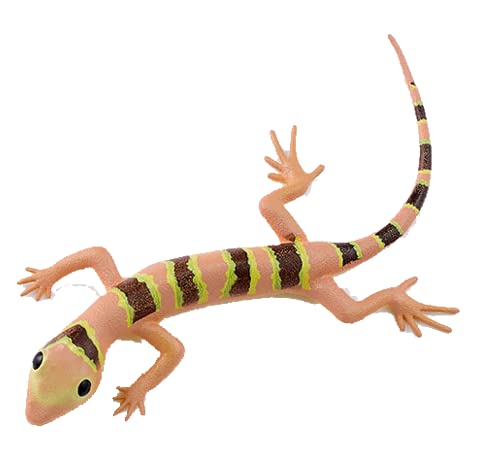 Blue Ocean Geckos Planet Wow Sammelfiguren – Gecko Nr 03 – Malaiischer Bogenfingergecko von Generisch