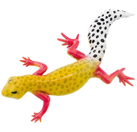 Blue Ocean Geckos Planet Wow Sammelfiguren – Gecko Nr 07 – Leopard- Gecko mit Farbwechsel von Generisch
