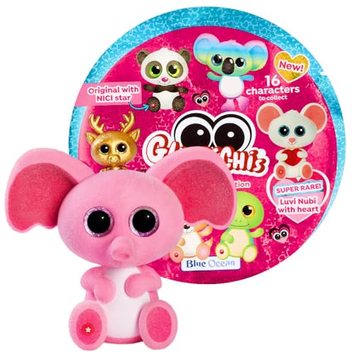 Blue Ocean Glubschis Sammelfigur Herz Serie 2 - Glubschi Glitzer Figur - Auswahl (Figur Fluppy) von Generisch