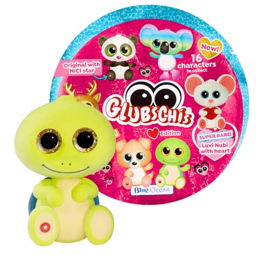Blue Ocean Glubschis Sammelfigur Herz Serie 2 - Glubschi Glitzer Figur - Auswahl (Figur Welloni) von Generisch