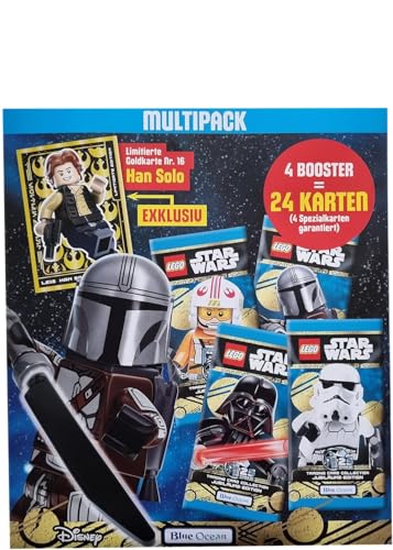 Blue Ocean Star Wars Trading Cards Serie 5 “25 Jahre SW“(Deutsche Version) – 1x Multipack Set alle 4X verschiedenen Multipacks von Generisch