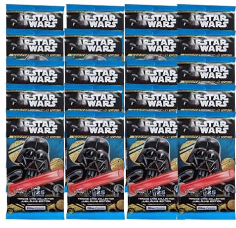 Generisch Star Wars Trading Cards Serie 5 “25 Jahre SW“ – 20x Booster je 6 Sammelkarten von Generisch