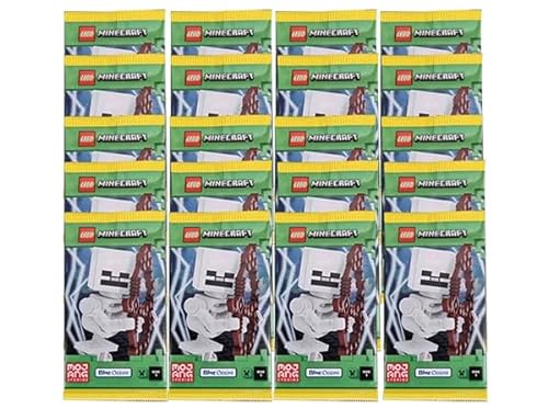 Blue Ocean Lego Minecraft Trading Cards Serie 1-20x Booster je 6X Sammelkarten von Generisch