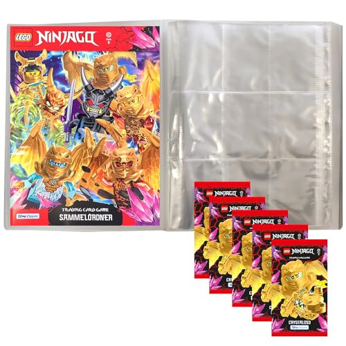 Blue Ocean Lego Ninjago 8 Trading Cards - 1 Leere Sammelmappe + 5 Booster Blue Ocean Lego Ninjago 8 Trading Cards - 1 Leere Sammelmappe + 5 Booster von Generisch