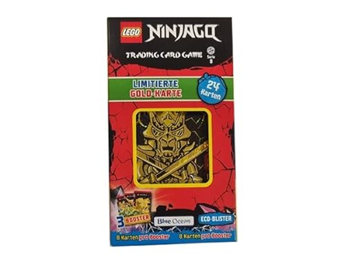 Blue Ocean Lego Ninjago TCG Serie 8 Crystalized – 1x Eco Blister LE 29 Kristallkönig Overlord Golden Edition von Generisch