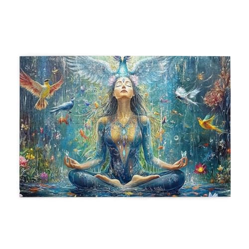 Blumenmeditation 1000 Teile Puzzles für Erwachsene Holzpuzzles für Erwachsene Geschenke Wohnkultur Blumenmeditation 1000 Teile Puzzles für Erwachsene Holzpuzzles für Erwachsene Geschenke Wohnkultur von Generisch