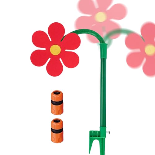Blumenregner Und Gießbrause | Lustiger Tanzender Gartenregner Wasserspielzeug - 360° Drehendes Wasserspielzeug Gartendekor Für Garten Kinder Hunde Spiel Blumenregner Und Gießbrause | Lustiger Tanzender Gartenregner Wasserspielzeug - 360° Drehendes Wasserspielzeug Gartendekor Für Garten Kinder Hunde Spiel von Generisch