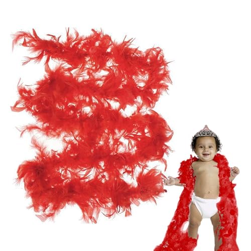Boas für Partys – Federboas für Kostüme, 2 m, Kinderkostüme, Federboas, buntes Kostüm für Mädchen, Halloween-Partyzubehör und Tanzdekoration Boas für Partys – Federboas für Kostüme, 2 m, Kinderkostüme, Federboas, buntes Kostüm für Mädchen, Halloween-Partyzubehör und Tanzdekoration von Generisch