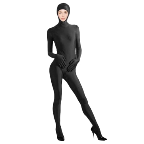 Body mit offenem Gesicht, Halloween-Cosplay-Kostüm, Uni-Body, Overall, Erwachsenen-Cosplay-Outfit, offenes Gesicht, Halloween-Kostüm, Cosplay-Overall, Halloween-Kostüm für Erwachsene von Generisch