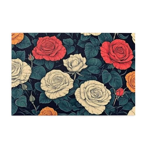 Boho Stil Blumen 1000 Teile Puzzle für Erwachsene Holzpuzzles für Erwachsene Geschenke Wohnkultur Boho Stil Blumen 1000 Teile Puzzle für Erwachsene Holzpuzzles für Erwachsene Geschenke Wohnkultur von Generisch