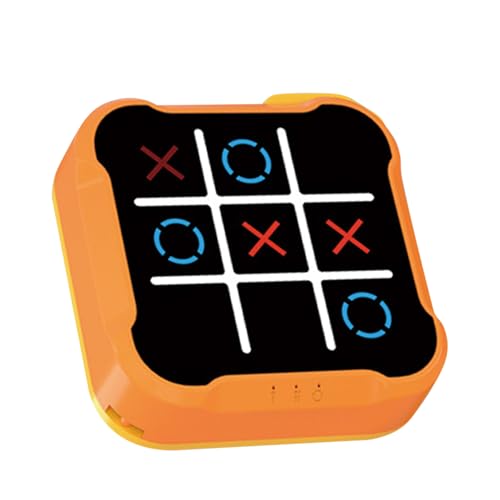 Bolt Game - Klassiker XO Schachhand -Hand -Heell -Puzzle Gaame | Tiic taac Toe gamme Box | Holzstrategie Brettspiel für Kinder Erwachsene und Reiseunterhaltung von Generisch
