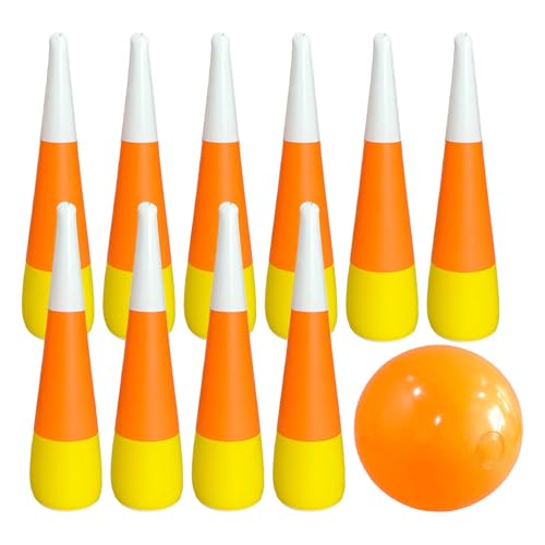 Bowling-Ausrüstungssets – Aufblasbares Bowling, Indoor-Bowling-Spiele | Aufblasbares Bowling-Set für drinnen und draußen, Spiele für Kinder, Rasen-Bowling-Spiele mit Bowling-Pins für den Sportplatz Bowling-Ausrüstungssets – Aufblasbares Bowling, Indoor-Bowling-Spiele | Aufblasbares Bowling-Set für drinnen und draußen, Spiele für Kinder, Rasen-Bowling-Spiele mit Bowling-Pins für den Sportplatz von Generisch