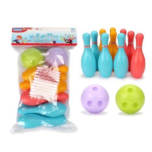 Bowlingspielzeug Set für Kinder - Umweltfreundliches Indoor-Sportspiel für Kinder, leichte Bowlingnadeln und Ball | Lustiges Aktivitätsspielzeug für Kinder, Spielzimmer zu Hause, Bowlingspielzeug Set für Kinder - Umweltfreundliches Indoor-Sportspiel für Kinder, leichte Bowlingnadeln und Ball | Lustiges Aktivitätsspielzeug für Kinder, Spielzimmer zu Hause, von Generisch