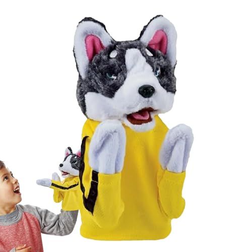 Boxende Tier Handpuppe – Soundaktive Stoffhundpuppe, Interaktive Spielpuppe | Streichfigur Mit Geräuschen Beweglichen Armen, Kreative Rollenspiel Handpuppe Spielen, Unterhalten Erzählen Geschichten Boxende Tier Handpuppe – Soundaktive Stoffhundpuppe, Interaktive Spielpuppe | Streichfigur Mit Geräuschen Beweglichen Armen, Kreative Rollenspiel Handpuppe Spielen, Unterhalten Erzählen Geschichten von Generisch